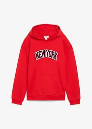 Sweat à capuche 100% coton, bonprix