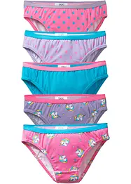 Slip mit weicher Baumwolle (5er Pack), bonprix