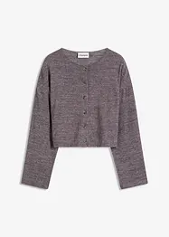 Gilet en fine maille côtelée, bonprix