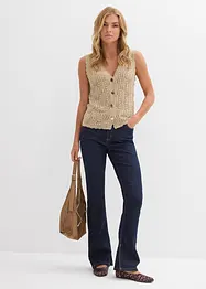 Jean bootcut taille haute, bonprix