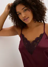 Nuisette en satin et dentelle, bonprix