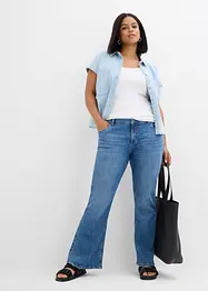 Jean flare taille mi-haute, bonprix