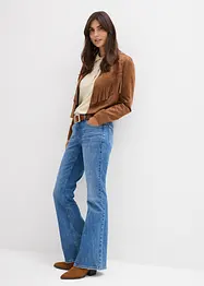 Flared-Jeans Mid Waist, bonprix