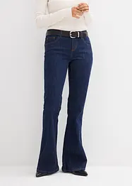 Flared-Jeans Mid Waist, bonprix
