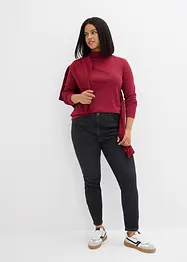 Jean skinny taille haute, cropped, bonprix