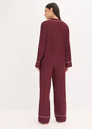Pyjama tissé en satin, bonprix