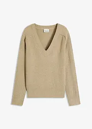 Pull col V, bonprix