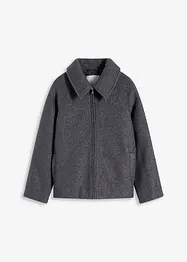 Blouson en maille bouclette douce, bonprix