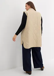 Gilet matelassé sans manches, ultra-léger, bonprix