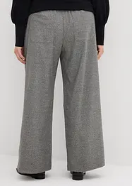 Pantalon palazzo aspect laine, bonprix