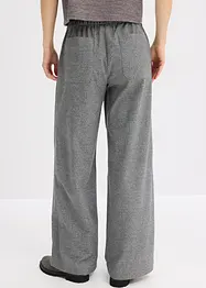 Pantalon palazzo aspect laine, bonprix