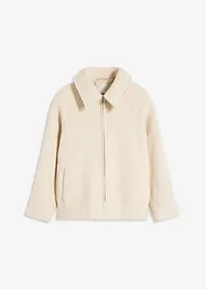 Blouson en maille bouclette douce, bonprix