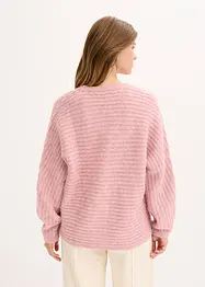 Gilet en grosse maille contenant de la laine, bonprix