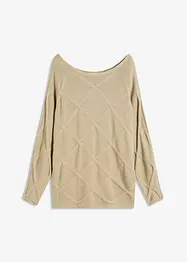 Pull à motif torsadé horizontal, bonprix
