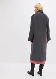 Oversize-Mantel aus softem Viskose-Mix mit zwei dezenten Nahttaschen, bonprix