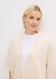 Cape oversize en maille, bonprix