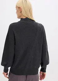 Pullover mit Knopfleiste, bonprix