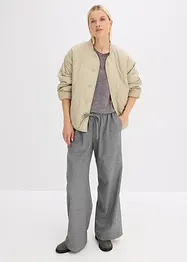 T-shirt court et boxy, bonprix
