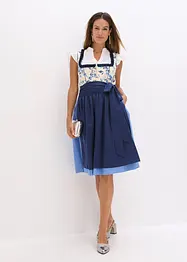 Dirndl à tablier brodé (ens. 2 pces), bonprix