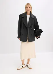Veste caban aspect laine, bonprix