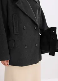 Cabanjacke in Wolloptik, bonprix