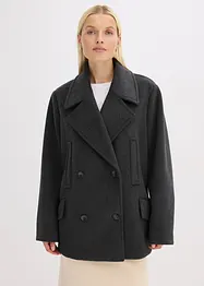 Veste caban aspect laine, bonprix