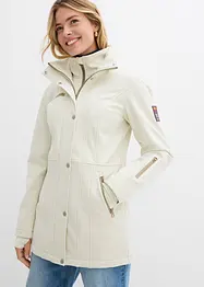 wasserabweisende Stretch-Softshell-Longjacke, bonprix