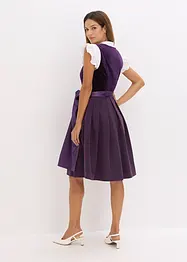 Dirndl mit Samt in Midilänge (2-tlg.Set), bonprix