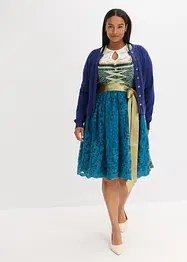 Dirndl mit Pailletten Schürze (2-tlg.Set), bonprix