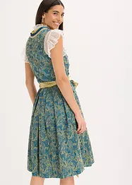 Dirndl mit Pailletten Schürze (2-tlg.Set), bonprix