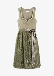 Dirndl mit Pailletten Schürze (2-tlg.Set), bonprix