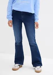 Jean flare taille basse, bonprix