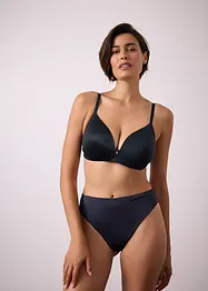 Soutien-gorge à coques sans armatures en polyamide brillant, bonprix