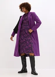 Manteau long aspect laine, bonprix