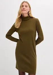 Shirtkleid aus schwerer elastischer Ripp-Qualität, bonprix