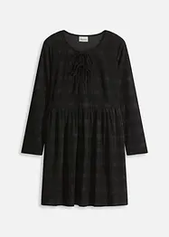Kurzes Cord-Kleid mit Karomuster, bonprix