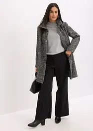 Manteau de mi-saison décontracté imitation laine, bonprix
