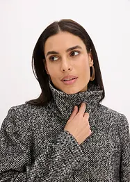 Manteau de mi-saison décontracté imitation laine, bonprix