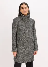 Manteau de mi-saison décontracté imitation laine, bonprix