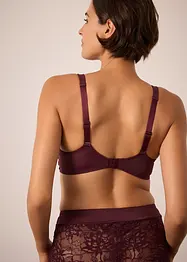 Soutien-gorge à coques avec dentelle, bretelles rembourrées, bonprix