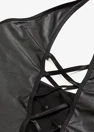 Neckholderkleid aus Wetlook, bonprix