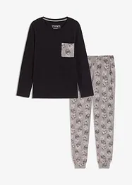 Pyjama aus reiner Baumwolle, bonprix