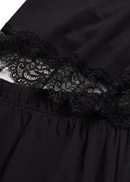Pyjama mit zarter Spitze, bonprix