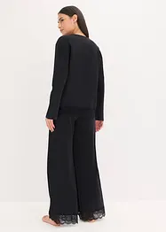 Pyjama orné de dentelle, bonprix