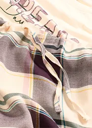 Pyjama mit weicher Webhose und Geschenktasche, bonprix
