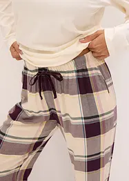 Pyjama mit weicher Webhose und Geschenktasche, bonprix