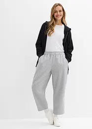 Pantalon barrel aspect laine, bonprix