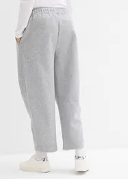 Pantalon barrel aspect laine, bonprix