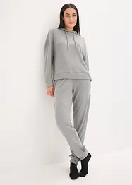 Loungewear Hausanzug aus weicher Rippe, oversized, bonprix