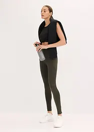 Thermo-Leggings mit reflektierenden Details und Handytasche, bonprix